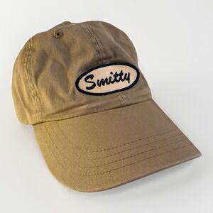 Fossil Hat Official Advertising Cap Strap Back Khaki Patch Smitty Embroidered